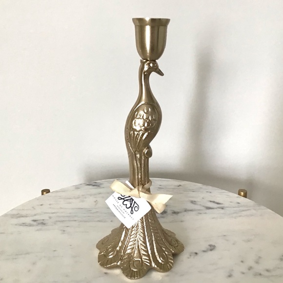 Anthropologie House of Hackney Peacock Candle Holder New In Box RARE - Picture 2 of 13